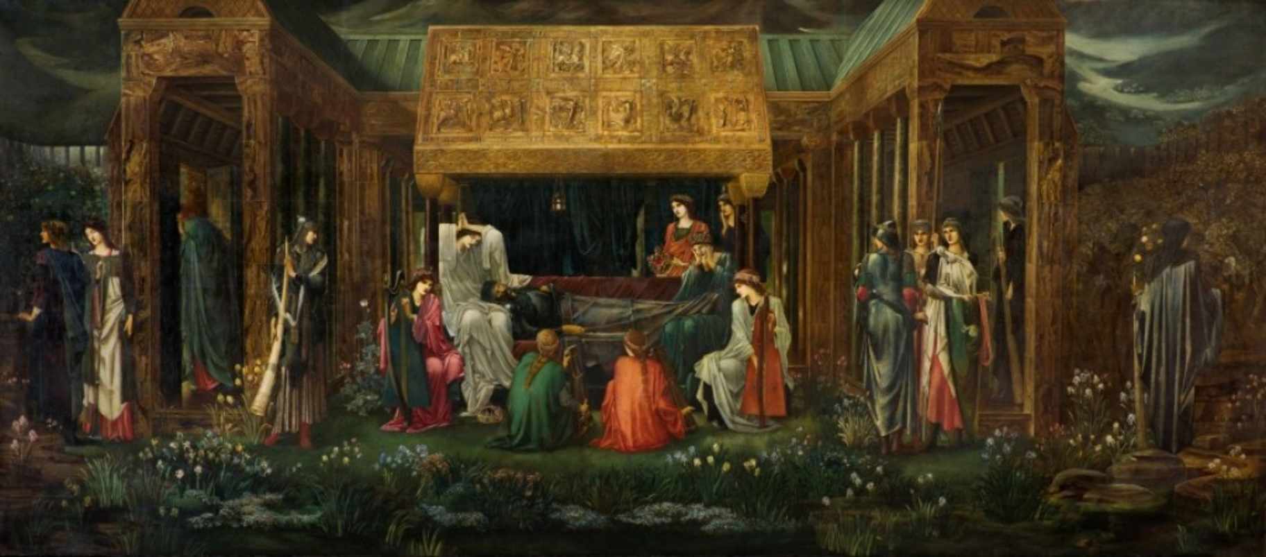 Edward Burne-Jones, The Last Sleep of Arthur in Avalon, 1898