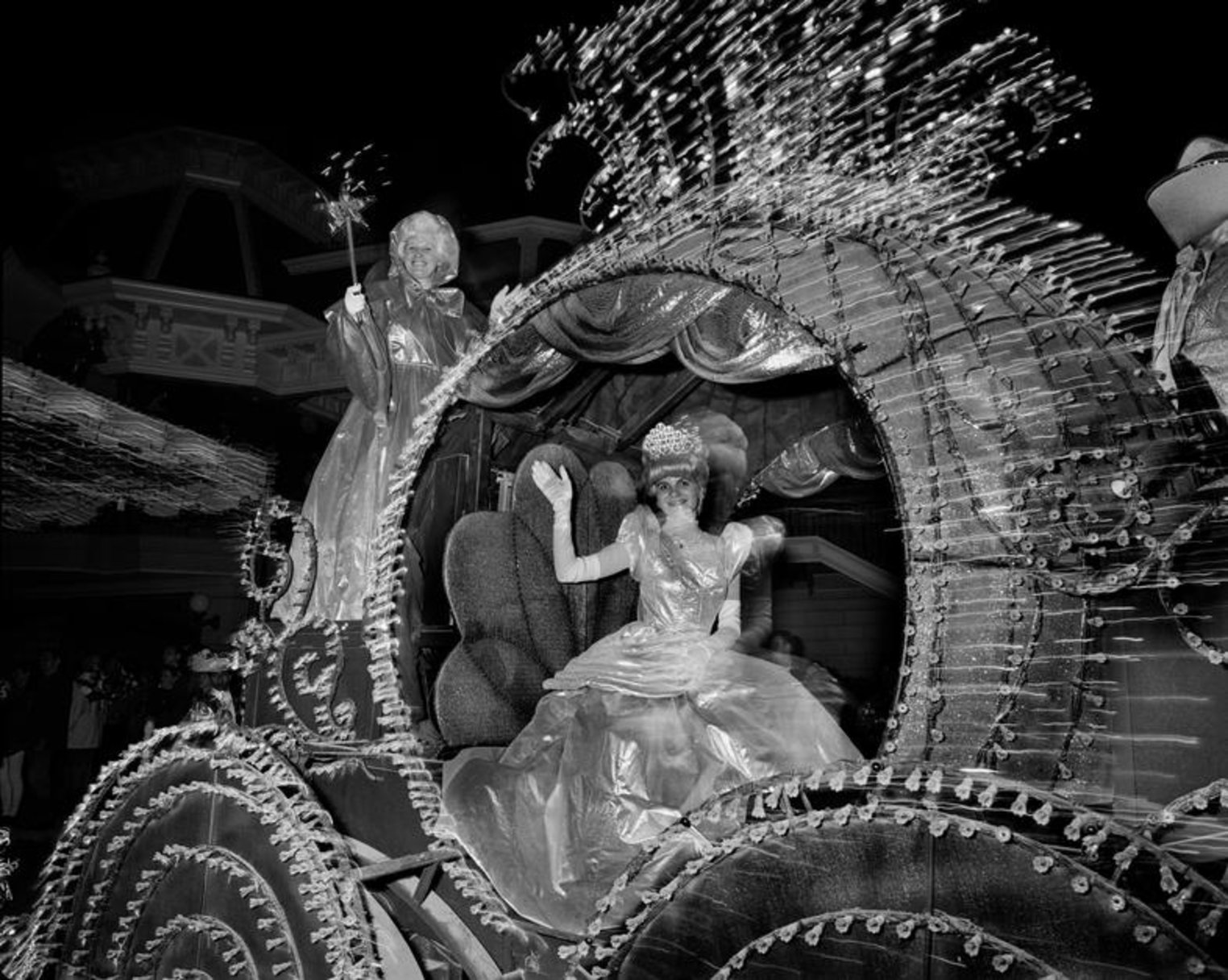 © Carl De Keyzer / FRANCE. Marne-la-Vallée. Opening ceremony of Eurodisney, Disneyland Paris. 1992.