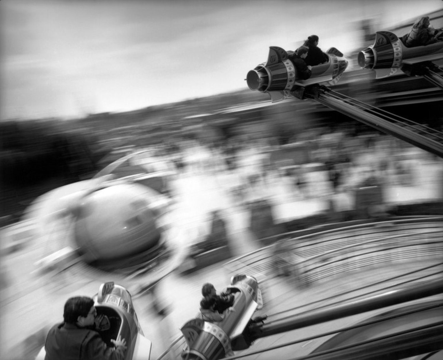 © Carl De Keyzer / FRANCE. Marne la Vallee. Opening ceremony of Eurodisney, Disneyland Paris. 1992.