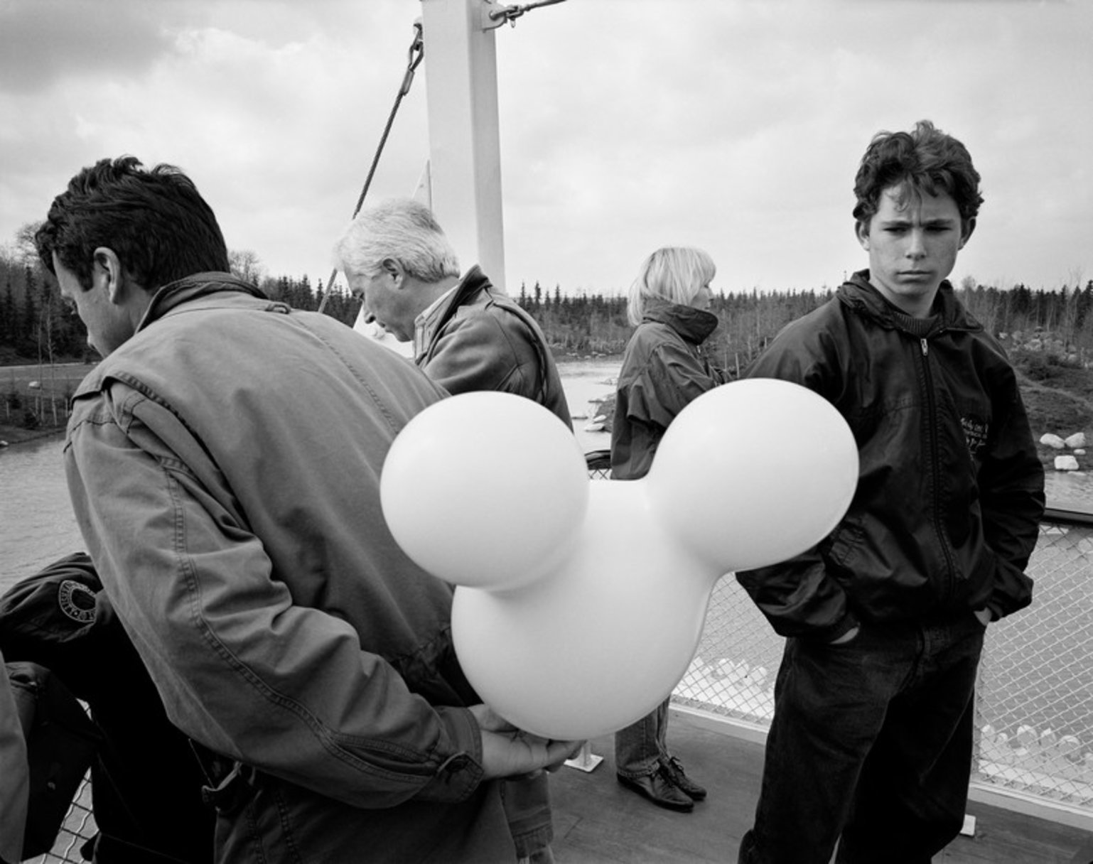 © Carl De Keyzer / FRANCE. Marne la Vallee. Opening ceremony of Eurodisney, Disneyland Paris. 1992.