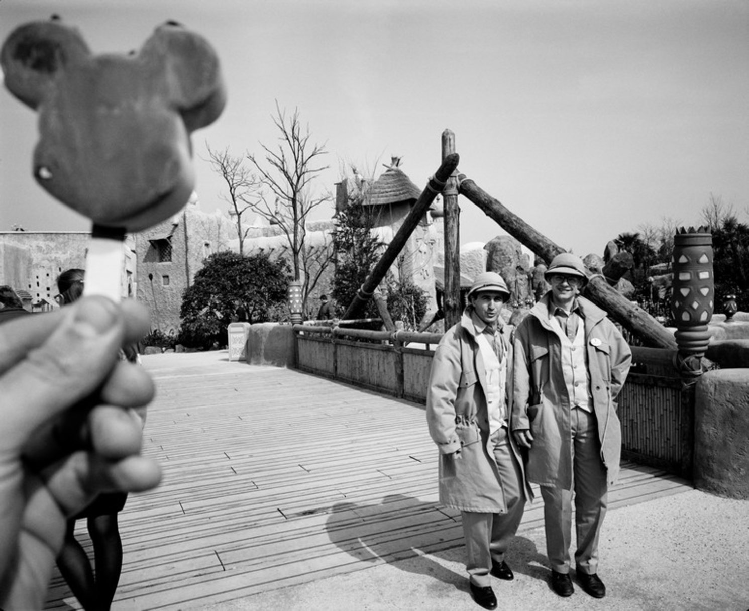 © Carl De Keyzer / FRANCE. Marne la Vallee. Opening ceremony of Eurodisney, Disneyland Paris. 1992.